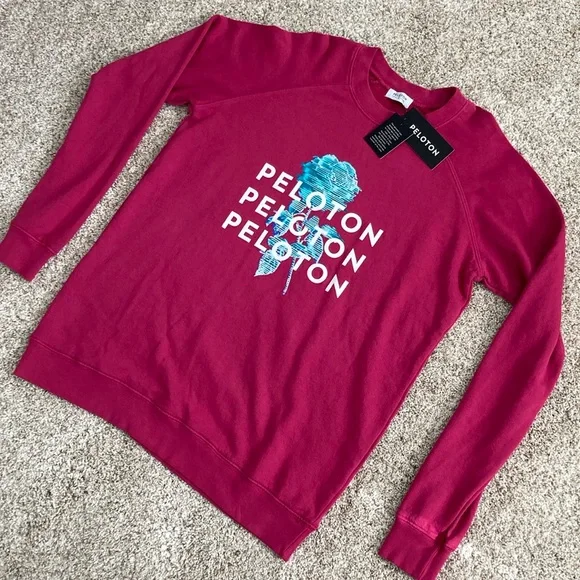 Peloton size small oversized long sleeve sweatshirt - Picture 1 of 6